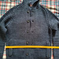 Cardigan/Maglione Blu Scuro Taglia L