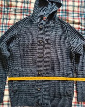 Cardigan/Maglione Blu Scuro Taglia L