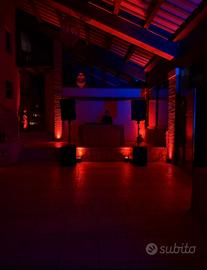 PAR LED a Batteria – Set Completo per Eventi