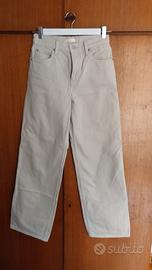 Pantalone Uniqlo beige, mai usato
