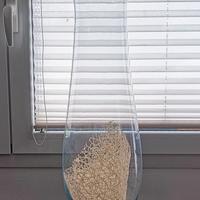 Vaso arredamento in vetro