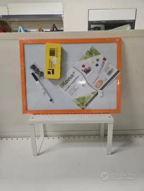 Lavagna magnetica 30x40 cm con accessori