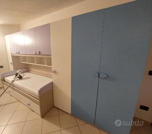 Camera a ponte e 2 letti + letto estraibile