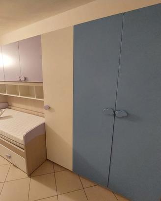 Camera a ponte 2 letti (+ 2 letti estraibili)