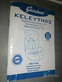 Seggiolino auto Giordani
