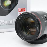 Samyang 75mm f/1.8 AF X Sony