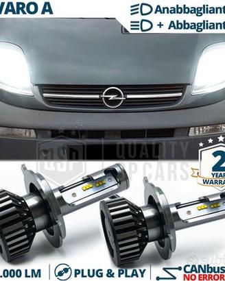 KIT LED H4 per OPEL VIVARO A Luci Bianche CANbus