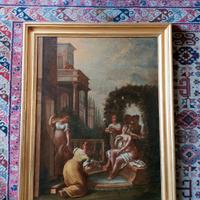 Quadro antico “Davide e Betsabea” – XVII sec.