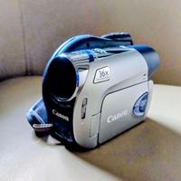 Videocamera Canon con mini DVD