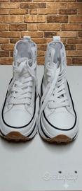 Sneakers Alte Platform Bianche taglia 38