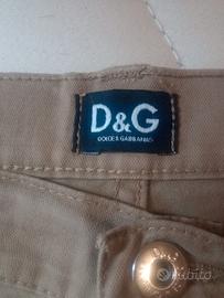 DOLCE GABBANA JEANS UOMO TAGLIA 54 ELASTICIZZATI