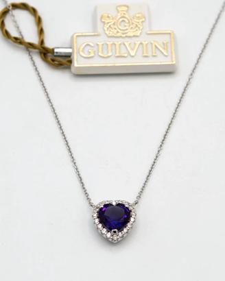 Collana G U L V I N orobianco18kt e diamanti A.501