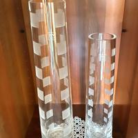 Coppia vasi vetro IVV