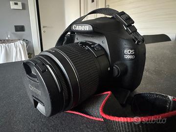 Fotocamera CANON EOS 1200D + EFS 18-55