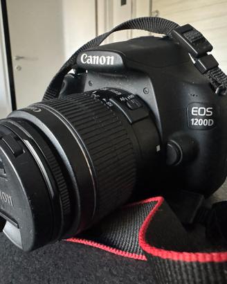 Fotocamera CANON EOS 1200D + EFS 18-55