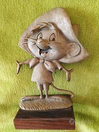statuetta vintag Spieedis Gonzales 