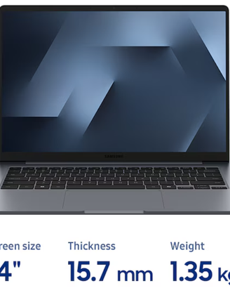 Notebook Samsung Galaxy Book 6 14" Core 5