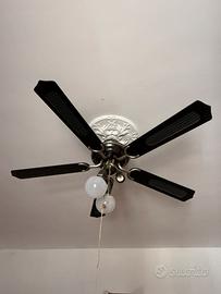 Ventilatore da soffitto - 3 punti luce regolabili
