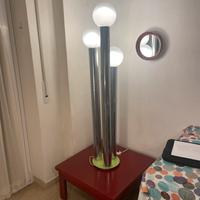 Lampade + tavolino legno