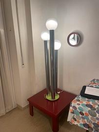 Lampade + tavolino legno