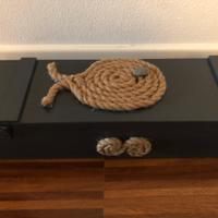 Scatola portaoggetti decorata