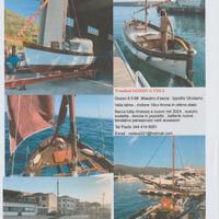 Gozzo con vela latina Ippolito Girolamo