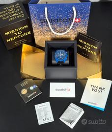 Omega x Swatch Mission to Neptune Gold