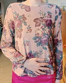 camicetta donna manica lunga taglia M