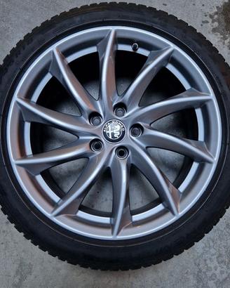 Ruote intere 18 (cerchi + gomme) Alfa Romeo Giulia