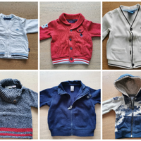 Felpe maglioni cardigan da 3 a 24 mesi