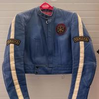 Giubbotto pelle moto donna Yamaha