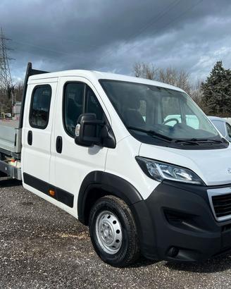 Peugeot Boxer Doppia Cabina 7POSTI con Cassone ape