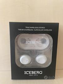 Tws m12 earbuds wireless stereo iceberg bianco