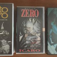 Renato Zero, 3 VHS originali