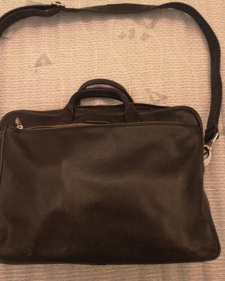 Borsa Piquadro in pelle nera