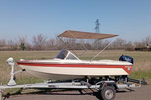Motoscafo Silentcraft 4.20 mt con motore e carrell