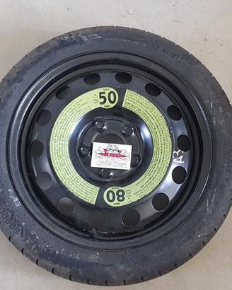 AUDI A3 8V RUOTINO PNEUMATICO SCORTA 5x112 R16