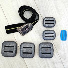 Technisub cintura zavorra di piombo subacqueo pesi