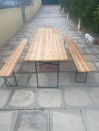 Tavolo con panche