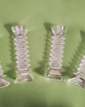 candelabri in cristallo 4 come da foto 