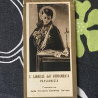 Santino di San Gabriele  dell‘Addolorata 1920