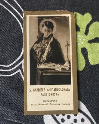 Santino di San Gabriele  dell‘Addolorata 1920