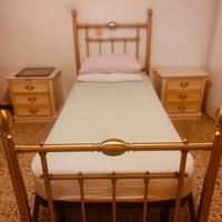 Letto  singolo in ottone