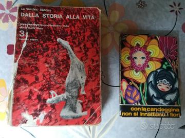 Libri di scuola anni '60 -' 70