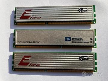 RAM DDR III Team Elite da 2 Gb