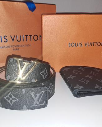 cintura e portafoglio Louis Vuitton