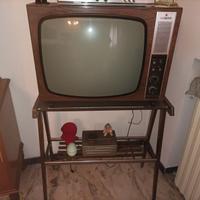 TV vintage CGE General Electric in bianco e nero