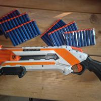 NERF Fucile Roughcut 2X4 con 60 Dardi