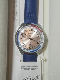 OROLOGIO RUSSO PAKETA SEAMARIN 24H...NUOVO!!