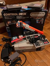 Nintendo nes mattel version Boxata con giochi